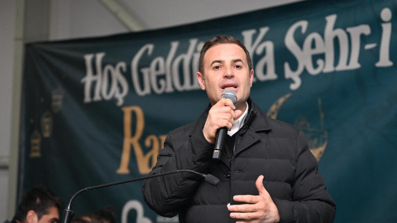 Başkan Akın, Kepsut'ta iftar yaptı