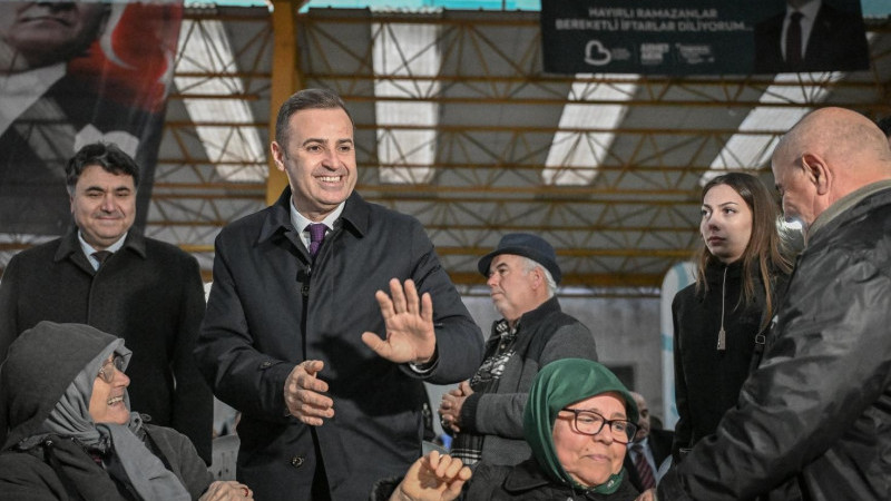 Başkan Akın Havran İftar sofrasında